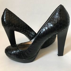 Calvin Klein Sarika Black Platform Size: 8M